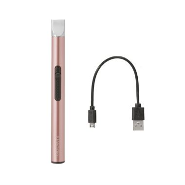 Modwix EcoLighter Slim Rechargeable Flameless Lighter in Rose Gold. View a larger version of this product image.