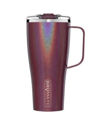 BruMate Toddy XL 32 oz. Insulated Mug in Glitter Merlot
