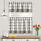 Alternate image 0 for MyHome Hunter Window Curtain Tier Pair and Valance Set