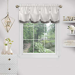 MyHome Lana Tailored Valance in Grey