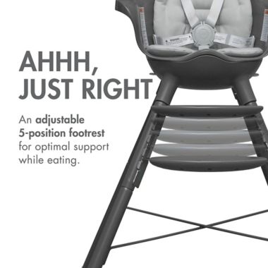 Boon&reg; GRUB High Chair in Grey. View a larger version of this product image.