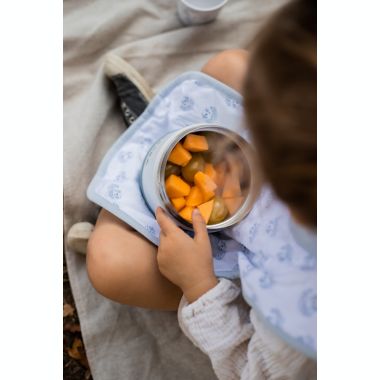 BEABA&reg; 16 oz. Stainless Steel Jar in Cloud. View a larger version of this product image.