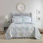 Alternate image 0 for Laura Ashley&reg; Kenna 2-Piece Reversible Twin Quilt Set in Pastel Blue