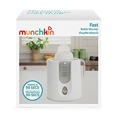 Munchkin&reg; FAST&trade; Electric Bottle Warmer in White. View a larger version of this product image.