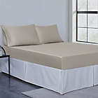 Alternate image 3 for Nestwell&trade; Pima Cotton Sateen 500-Thread-Count Full Sheet Set in Dove