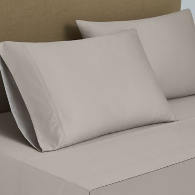 Nestwell&trade; Pima Cotton Sateen 500-Thread-Count Full Sheet Set in Dove