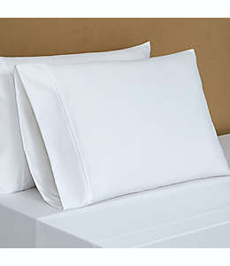 Fundas para almohada estándar/queen de algodón Everhome™ color blanco brillante