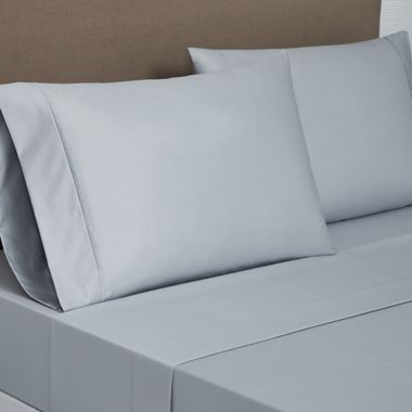 Everhome&trade; PimaCott&reg; Sateen 800-Thread-Count Sheet Collection. View a larger version of this product image.