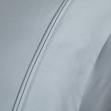 Everhome&trade; PimaCott&reg; Sateen 800-Thread-Count California King Sheet Set in Microchip. View a larger version of this product image.