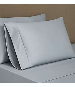Fundas para almohada estándar/queen de algodón Everhome™ color gris claro