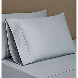 Everhome™ PimaCott® Sateen 800-Thread-Count King Pillowcases in Microchip (Set of 2)