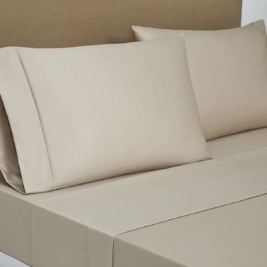 Everhome&trade; PimaCott&reg; Sateen 800-Thread-Count Sheet Collection. View a larger version of this product image.