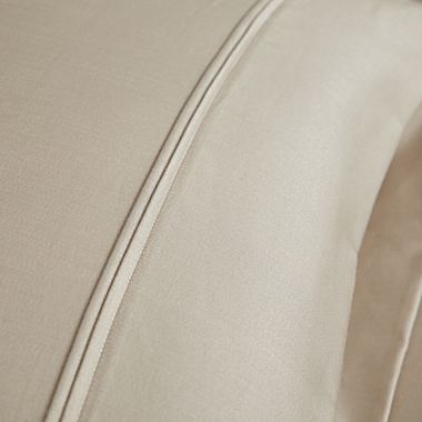 Everhome&trade; PimaCott&reg; Sateen 800-Thread-Count Queen Sheet Set in Peyote. View a larger version of this product image.