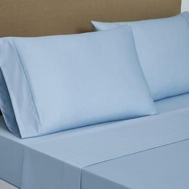Everhome&trade; PimaCott&reg; Sateen 800-Thread-Count Sheet Collection. View a larger version of this product image.