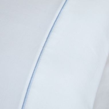 Everhome&trade; PimaCott&reg; Embroidered 800-Thread-Count Standard Pillowcases in Sky (Set of 2). View a larger version of this product image.