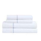 Alternate image 2 for Everhome&trade; PimaCott&reg; Embroidered 800-Thread-Count Standard Pillowcases in Sky (Set of 2)