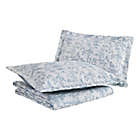Alternate image 10 for Laura Ashley&reg; Amberley Reversible 2-Piece Twin Quilt Set in Soft Blue