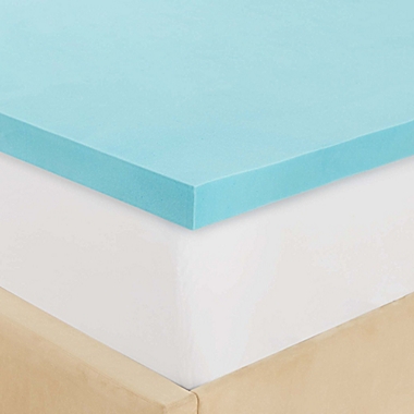 Ecossentials&reg; 3-Inch Memory Foam Mattress Topper. View a larger version of this product image.