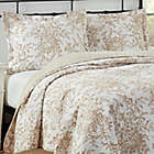 Alternate image 6 for Laura Ashley&reg; Bedford 2-Piece Reversible Twin Quilt Set in Light Brown