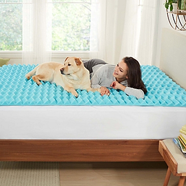 Ecossentials&reg; 1.5-Inch Memory Foam Twin XL Mattress Topper. View a larger version of this product image.