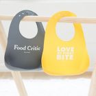 Alternate image 2 for Bella Tunno&trade; 2-Piece "Food Critic" Wonder Bib Set in Multi