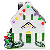Mr. Christmas&reg; Pre-Lit Nostalgic Ceramic Village House in White