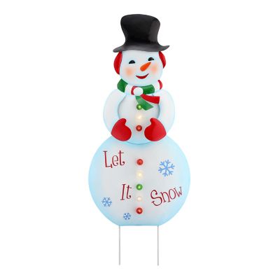 New Snowman Balloon Night-light By Regency Fine Arts Christmas Decoration