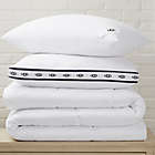 Alternate image 2 for UGG&reg; Devon Down Alternative Quilted King Comforter in White