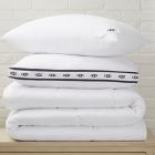 Alternate image 4 for UGG&reg; Devon Down Alternative Quilted King Comforter in White