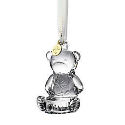 Waterford® 3.31-Inch 2021 Crystal Baby's First Bear Ornament