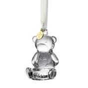 Waterford&reg; 3.31-Inch 2021 Crystal Baby's First Bear Ornament