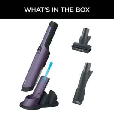 Shark&reg; WANDVAC&reg; POWER PET Cordless Hand Vac in Mauve. View a larger version of this product image.