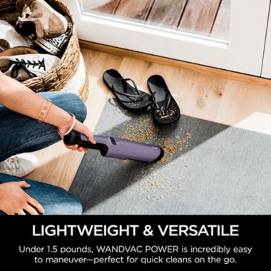 Shark&reg; WANDVAC&reg; POWER PET Cordless Hand Vac in Mauve. View a larger version of this product image.