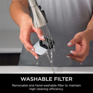Shark&reg; WANDVAC&reg; POWER PET Cordless Hand Vac in Mauve. View a larger version of this product image.