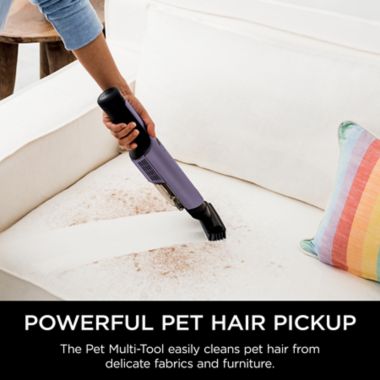 Shark&reg; WANDVAC&reg; POWER PET Cordless Hand Vac in Mauve. View a larger version of this product image.