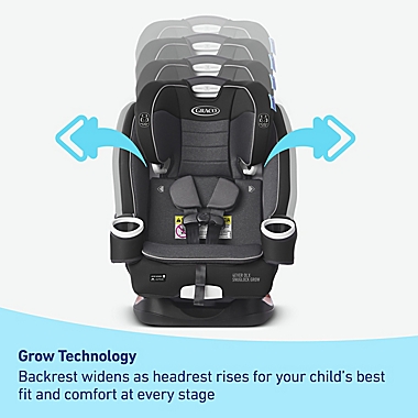 Graco&reg; 4Ever&reg; DLX SnugLock&reg; Grow&reg; 4-in-1 Car Seat in Maison. View a larger version of this product image.