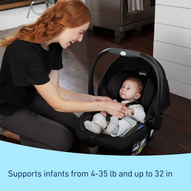 Graco&reg; SnugRide&reg; SnugFit 35 DLX Infant Car Seat in Maison. View a larger version of this product image.