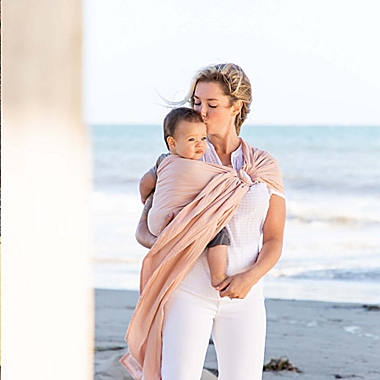 Moby&reg; Wrap Ring Sling Baby Carrier. View a larger version of this product image.