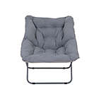 Alternate image 1 for Simply Essential&trade; Square Folding Lounge Chair in Light Grey