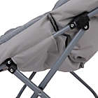 Alternate image 2 for Simply Essential&trade; Square Folding Lounge Chair in Light Grey
