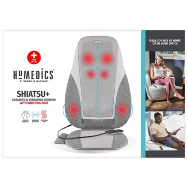 HoMedics&reg; Shiatsu+ Vibration Massager Cushion with Heat. View a larger version of this product image.
