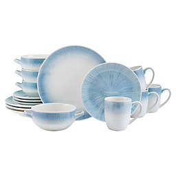 Pfaltzgraff® Logan 16-Piece Dinnerware Set in Blue