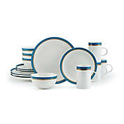 Pfaltzgraff&reg; Ezra 16-Piece Dinnerware Set in Blue