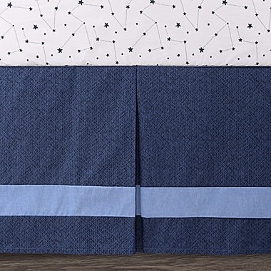The Peanutshell&trade; Moonlight Blue 3-Piece Crib Bedding Set. View a larger version of this product image.