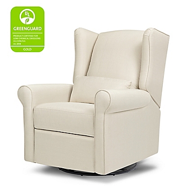 DaVinci Hayden Swivel Glider Recliner in Natural. View a larger version of this product image.