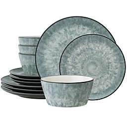 Noritake® Colorkraft Essence Onyx 12-Piece Dinnerware Set