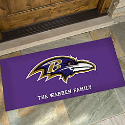 NFL Baltimore Ravens 24-Inch x 48-Inch Personalized Oversized Door Mat