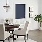 Alternate image 1 for Eclipse Faux Silk Total Blackout Cordless Lined Roman Shade