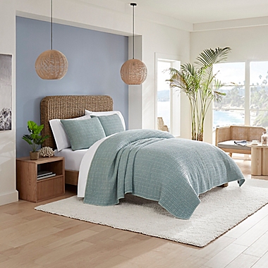 UGG&reg; Yuba 2-Piece Twin Quilt Set in Succulent. View a larger version of this product image.