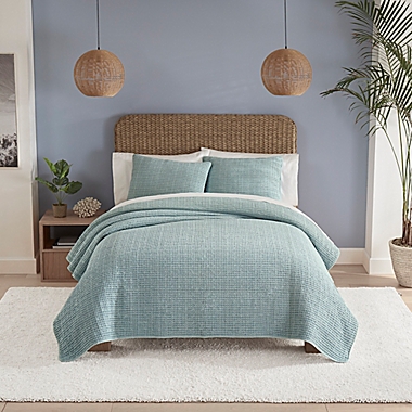 UGG&reg; Yuba 3-Piece King Quilt Set in Succulent. View a larger version of this product image.